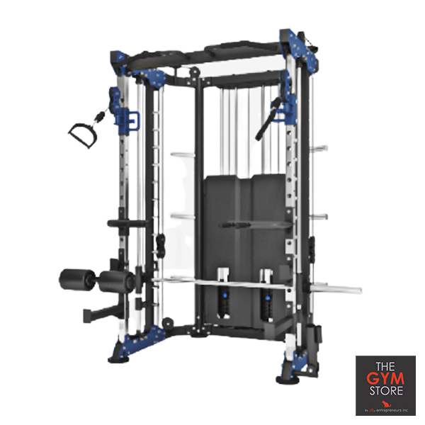 MULTI-FUNCTIONAL SMITH MACHINE (WITH WEIGHT STACK)